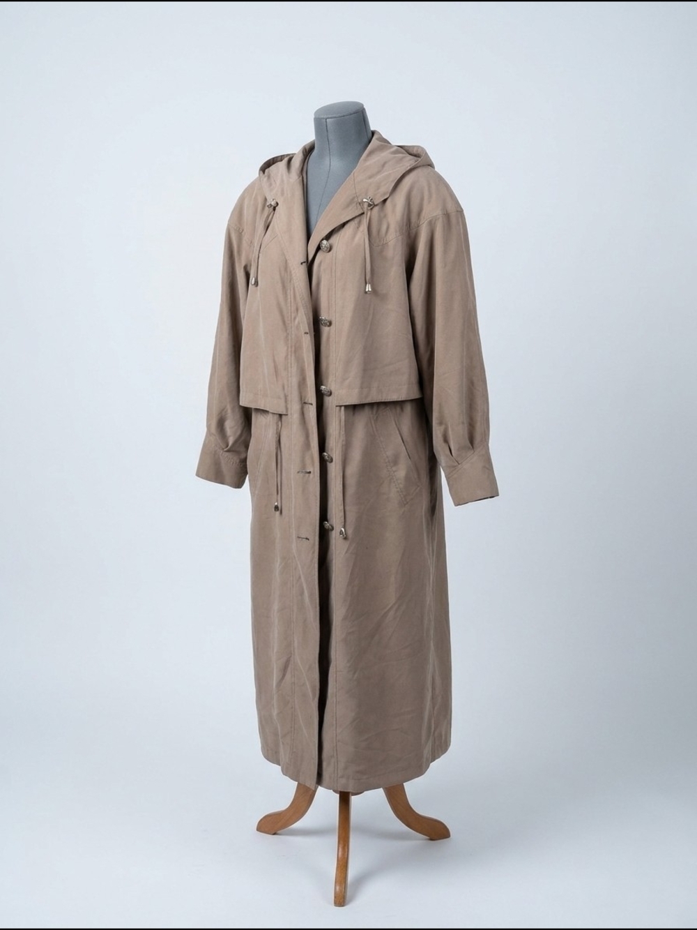 Vintage A2B Taupe Trench coat Archival